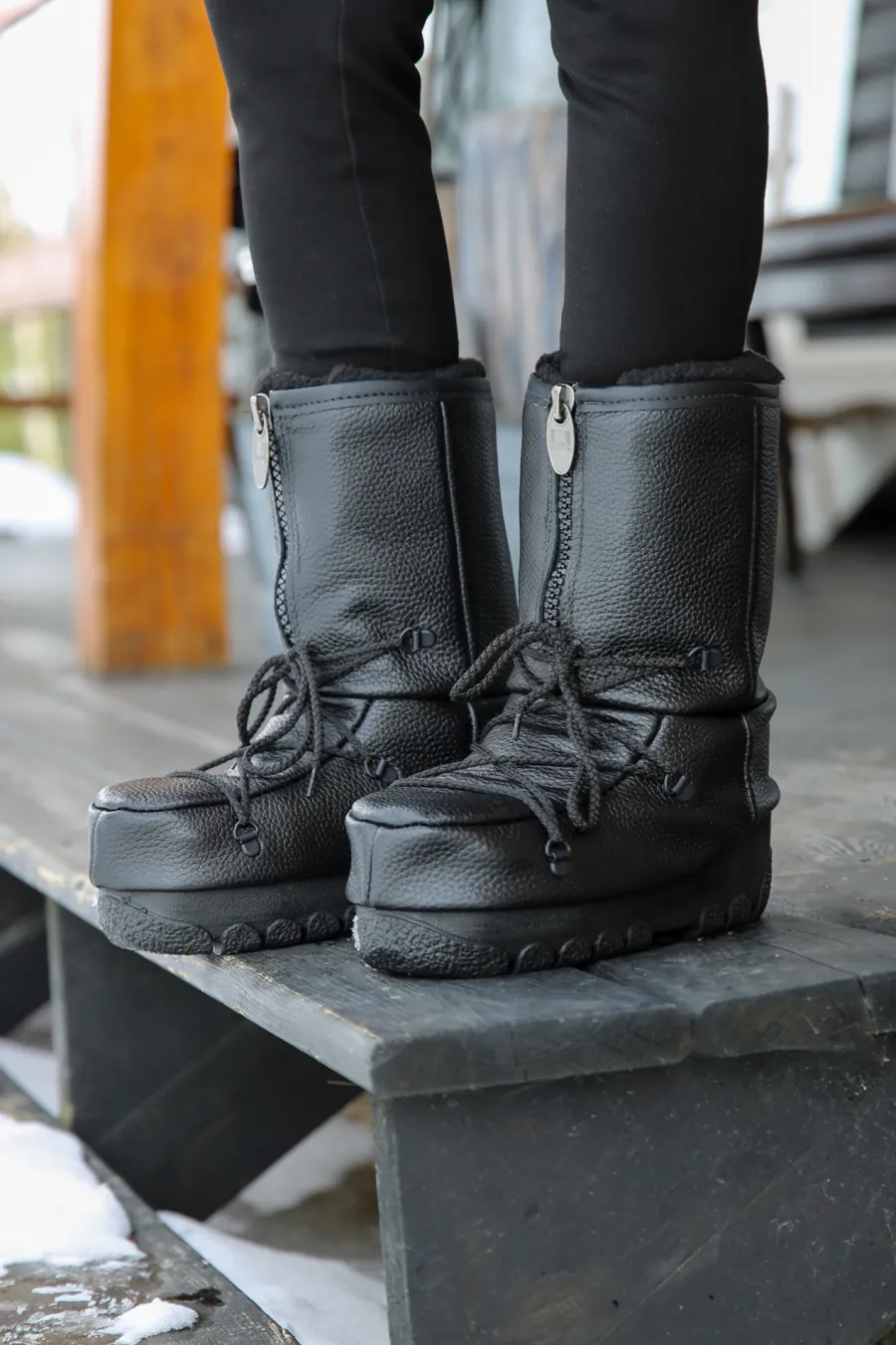 Bottes en cuir - Blizzard