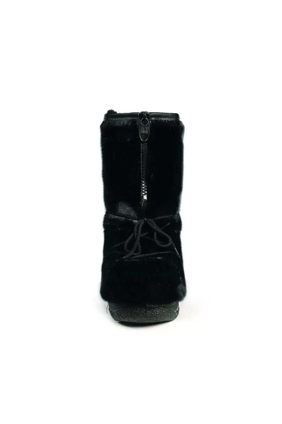 Bottes en fourrure enfant Loup Marin noir - Blizzard