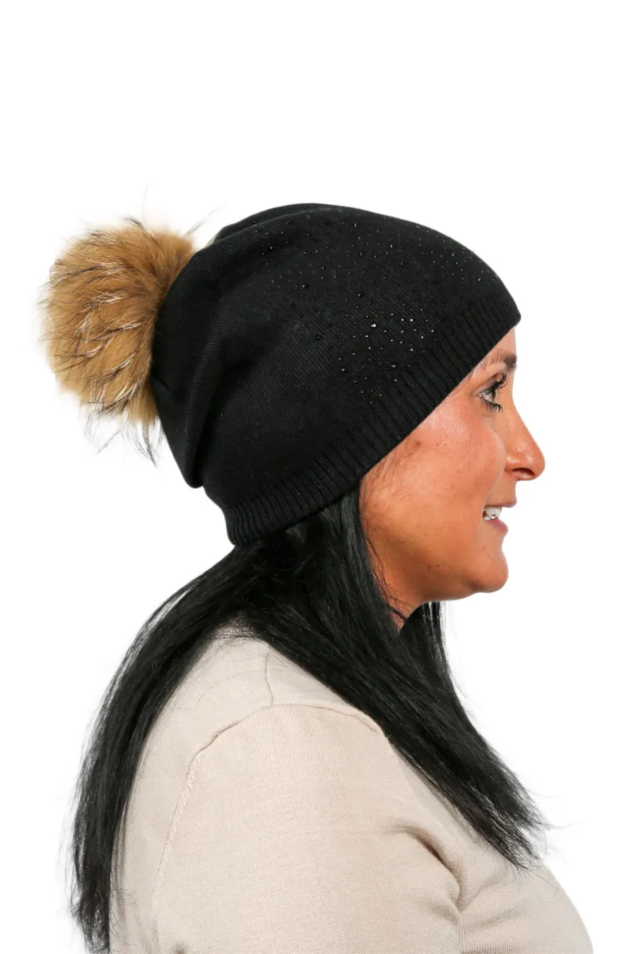 Tuque avec brillants