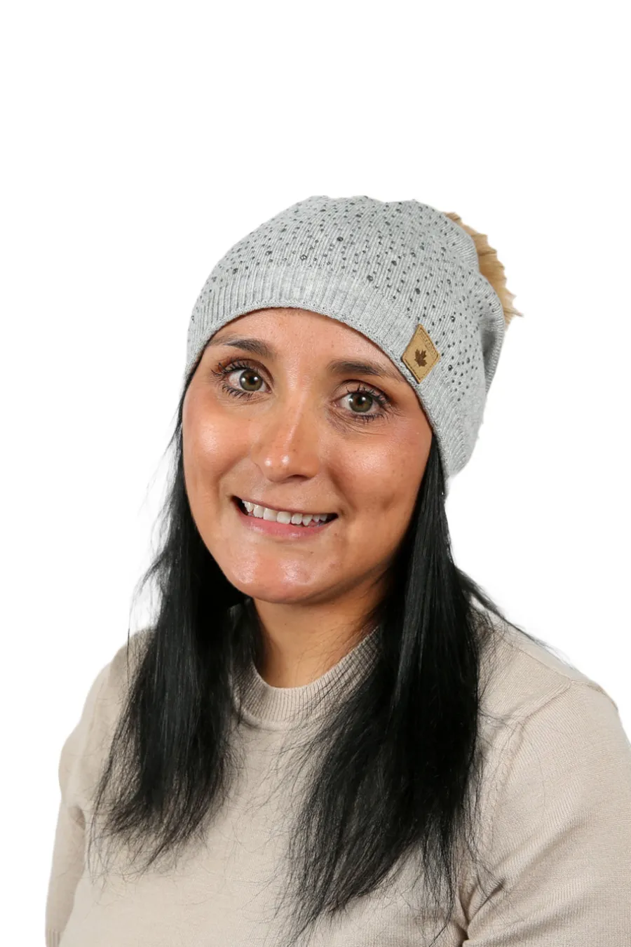 Tuque avec brillants