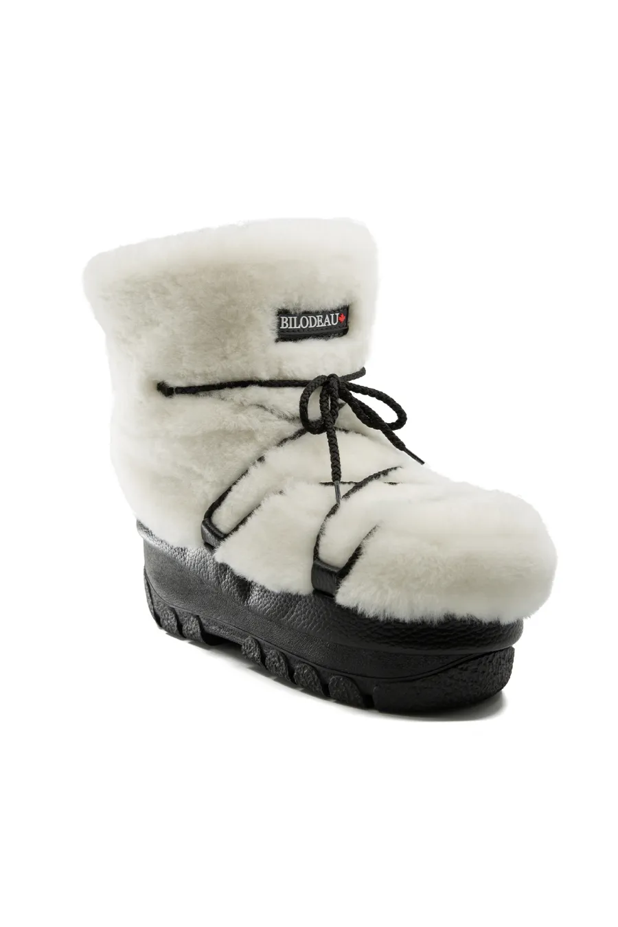 *Nouveauté* - Bottes courtes en Mouton Blanc - Blizzard