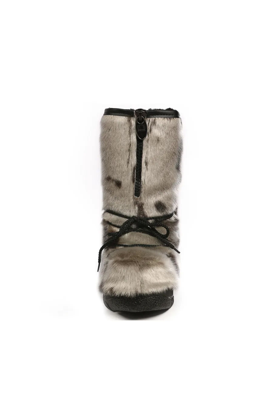 Bottes en fourrure enfant Loup Marin naturel - Blizzard