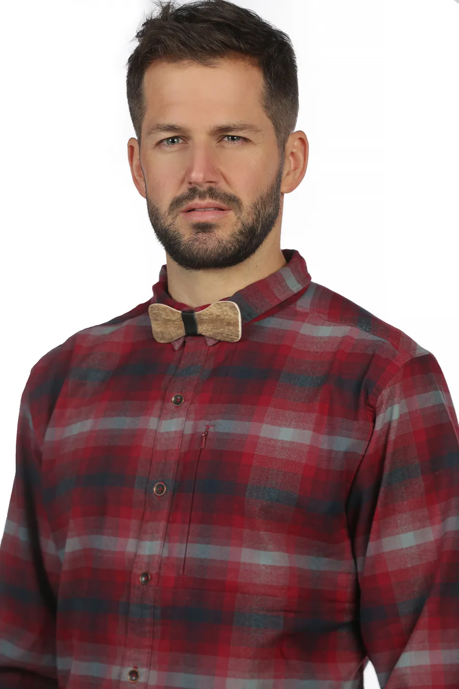 Noeud papillon panache troué