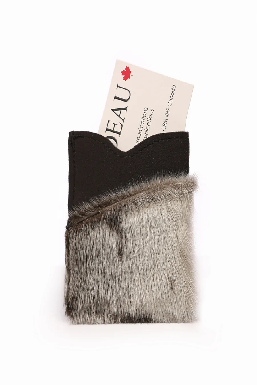 Porte-carte Loup Marin naturel