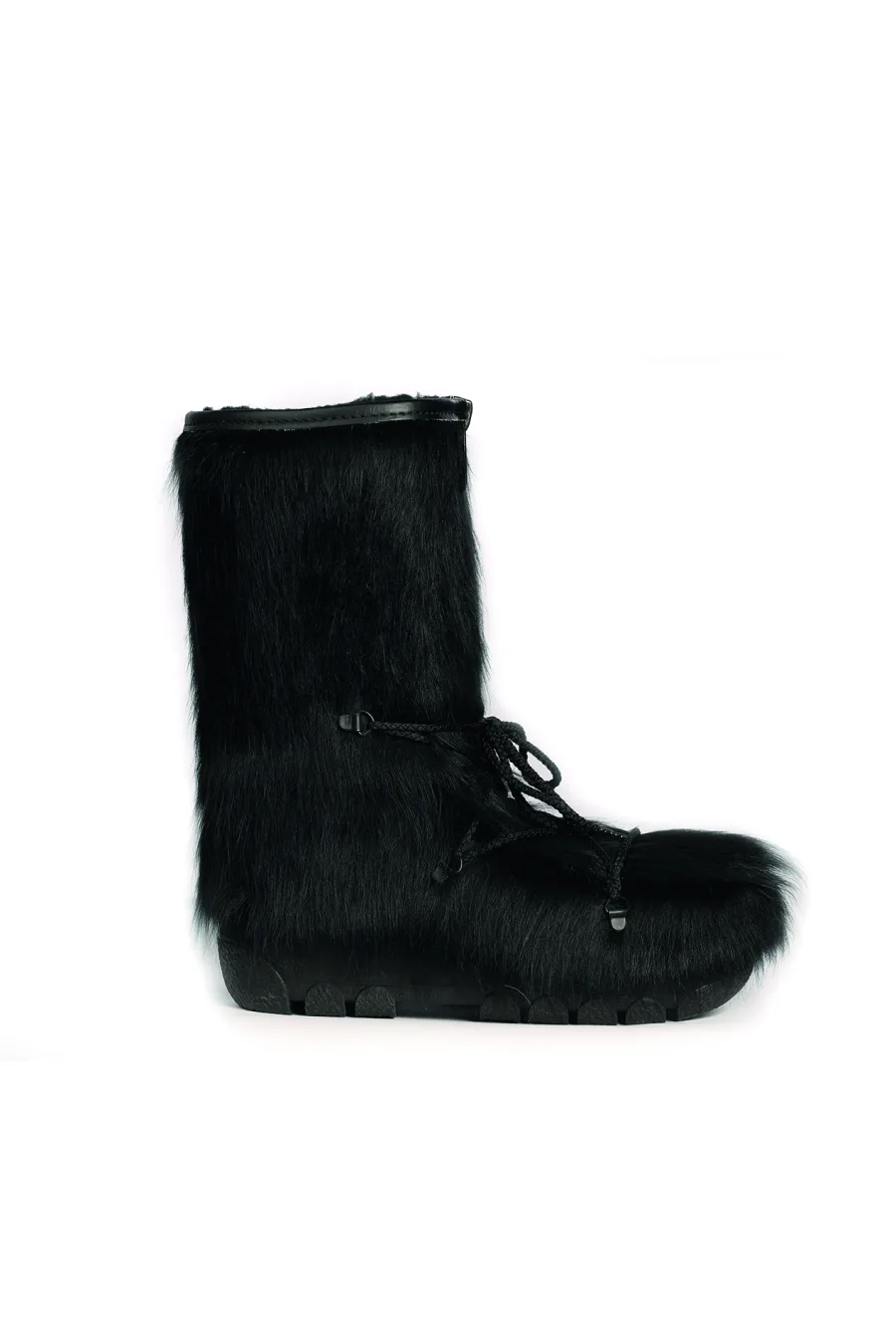 Bottes en fourrure de Vache noire - Blizzard
