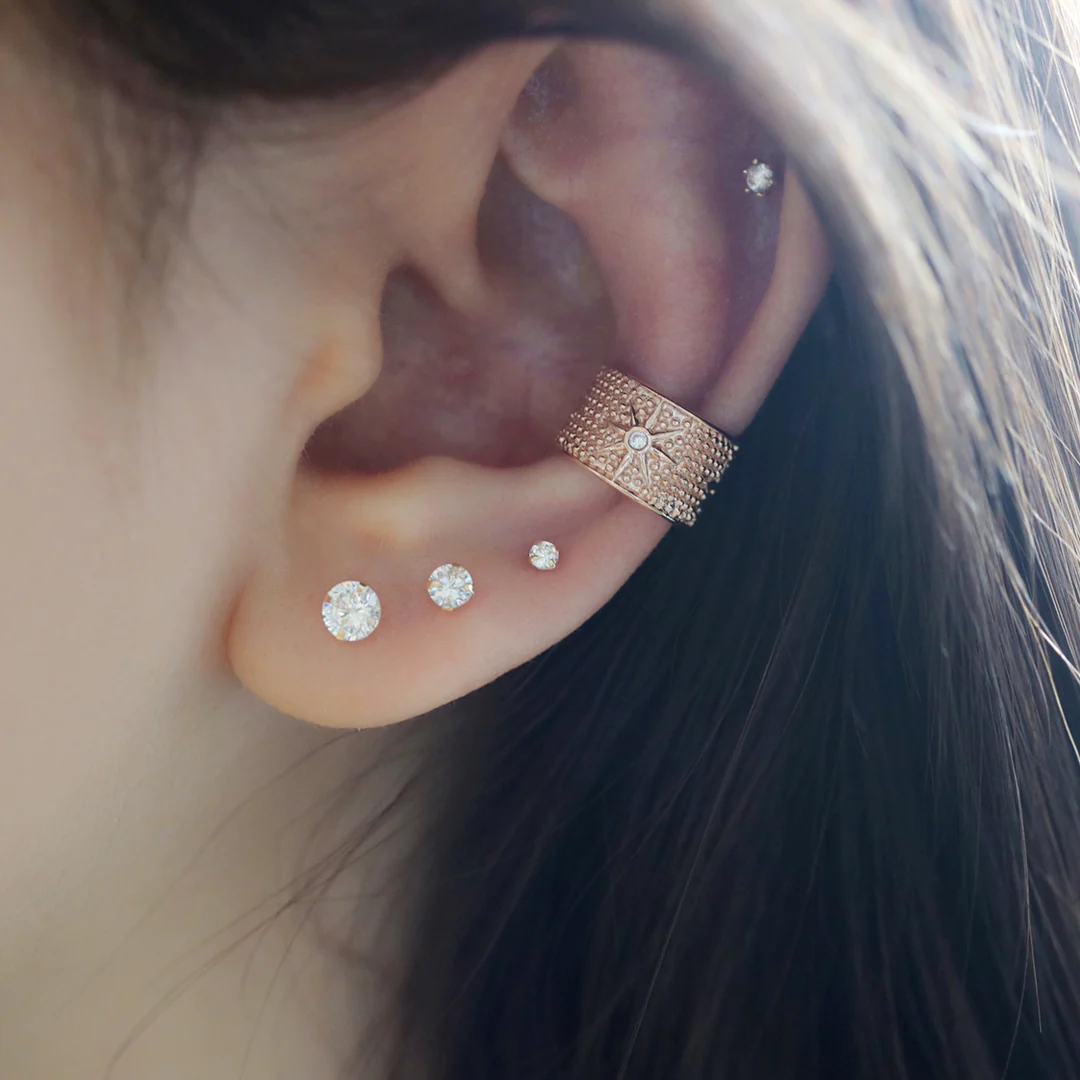 Starburst Bold Ear Cuff