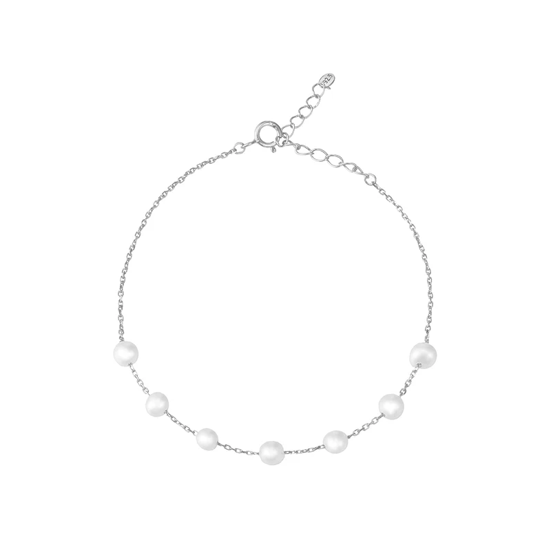 Freshwater Pearl Bracelet- Sterling Silver