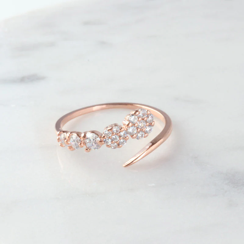 Spiral Open Ring- Sterling Silver