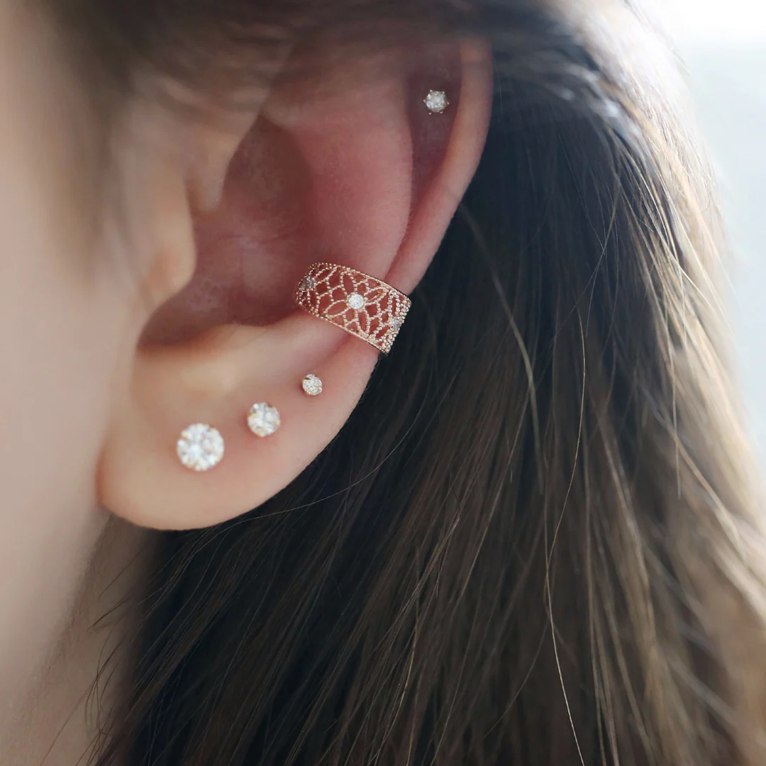 Lattice Ear Cuff