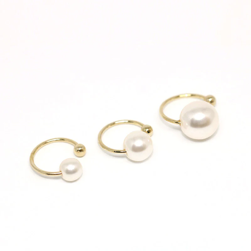 Simple Pearl Ear Cuff