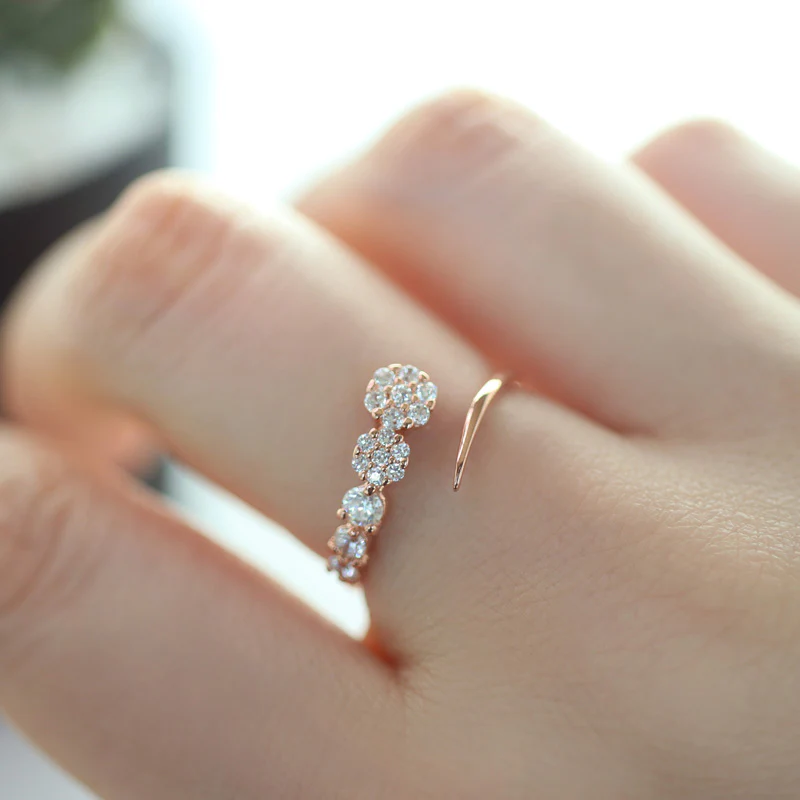 Spiral Open Ring- Sterling Silver