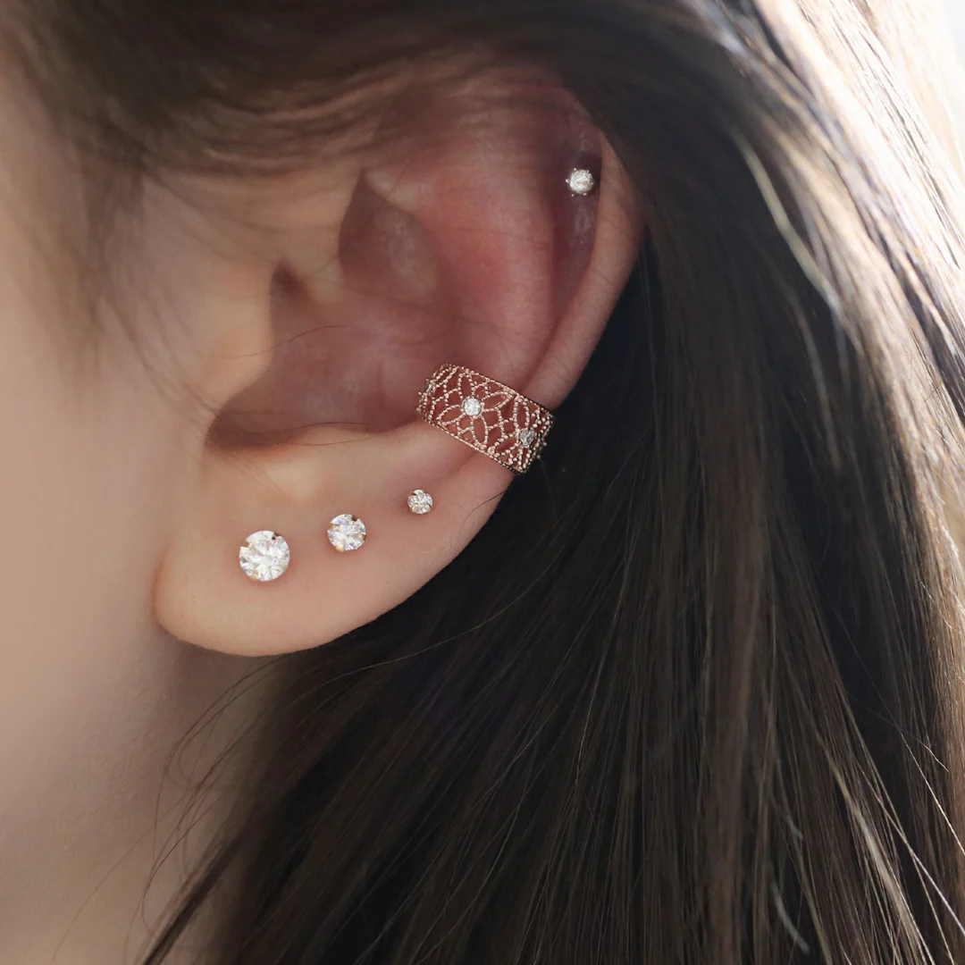 Lattice Ear Cuff
