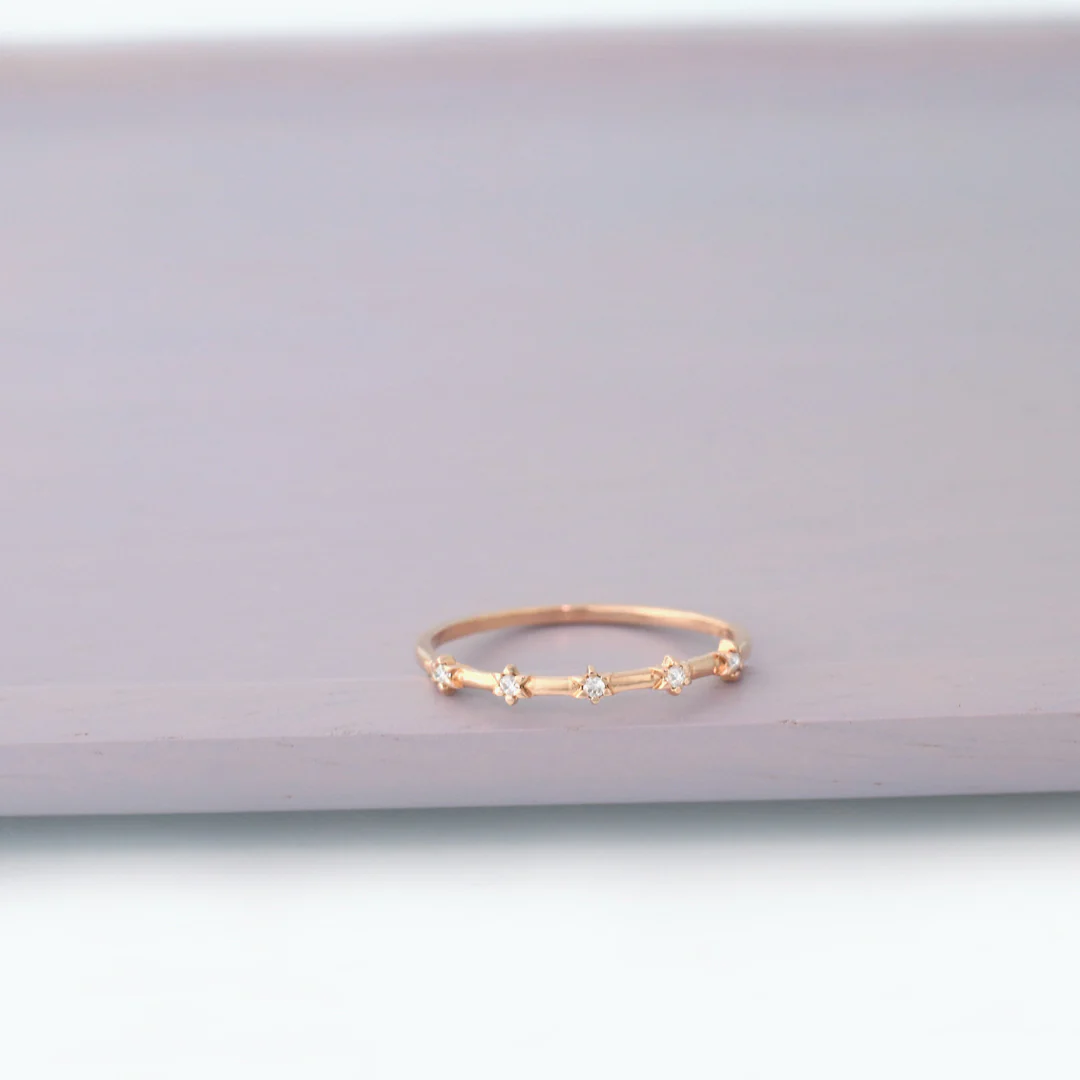 Mini Shine Ring- Sterling Silver