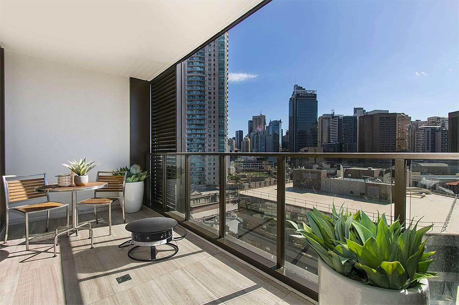 Char-Broil Portable 240 Liquid Propane Gas Grill & Outland Living Firebowl 893 Deluxe Outdoor Portable Propane Gas Fire Pit with Cover & Carry Kit, 19-Inch Diameter 58,000 BTU, Black