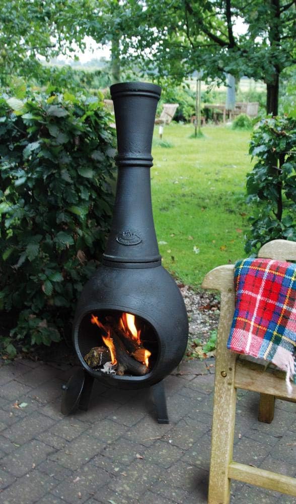 Esschert Design Large Terra Heater,Black