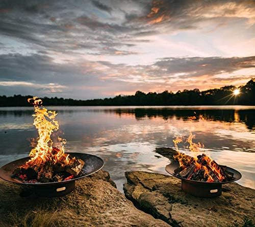 Fire Pit Art Asia Wood Fire Pit (Asia-60), 60-Inch