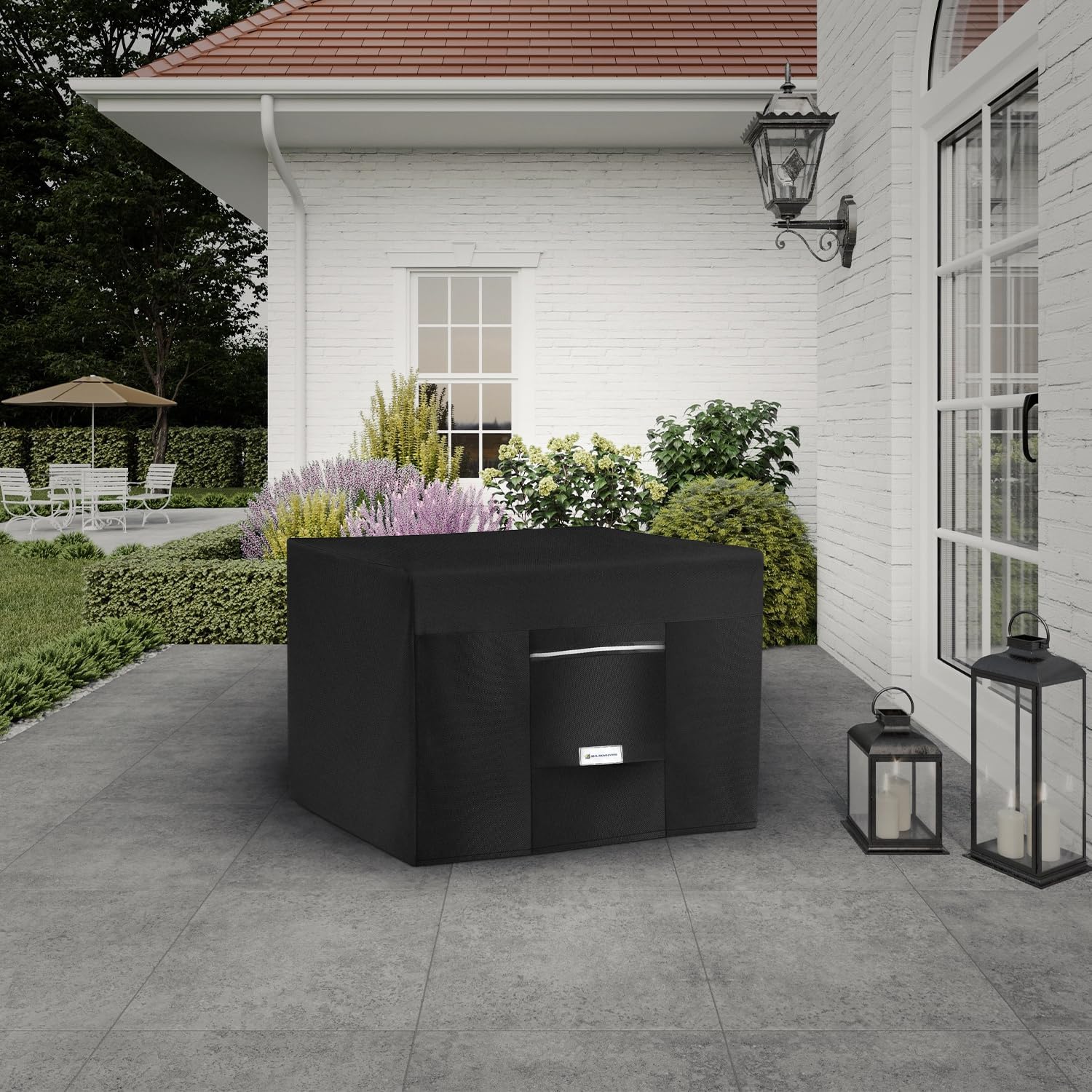 Seal Skin Covers Outdoor Fire Pit Cover – Rectangular 84