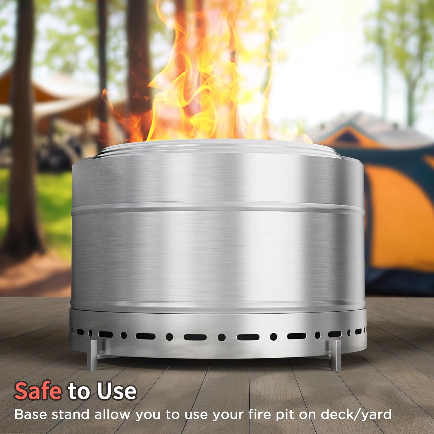 Large Smokeless Fire Pit 26