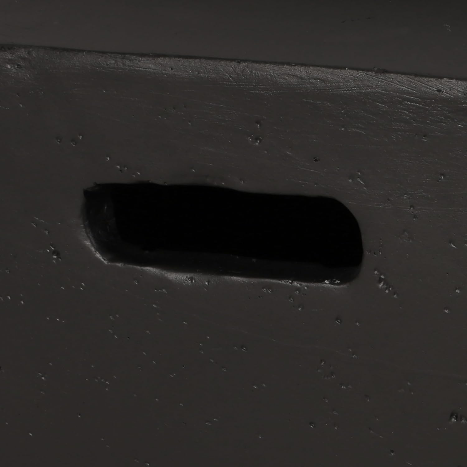 Christopher Knight Home Berwick Outdoor Lightweight Concrete Wood Burning Square Fire Pit, Dark Gray