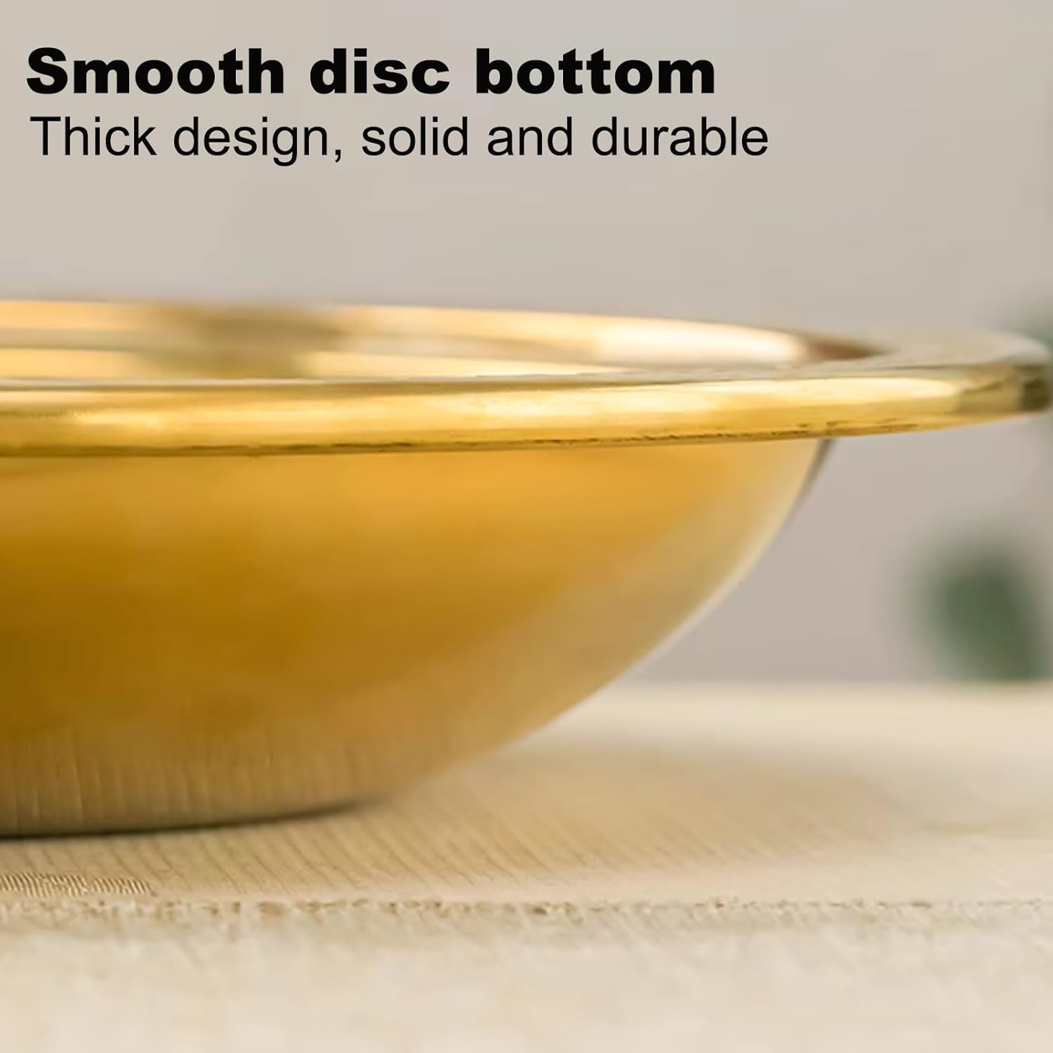 Burning Basin Stainless Steel Home, Fire Pit Bowl for Outdoor Wood Burning, Mirror Surface Treatment, Clean and Bright, for Patio Backyard Camping Deck Picnic(Gold,Large)