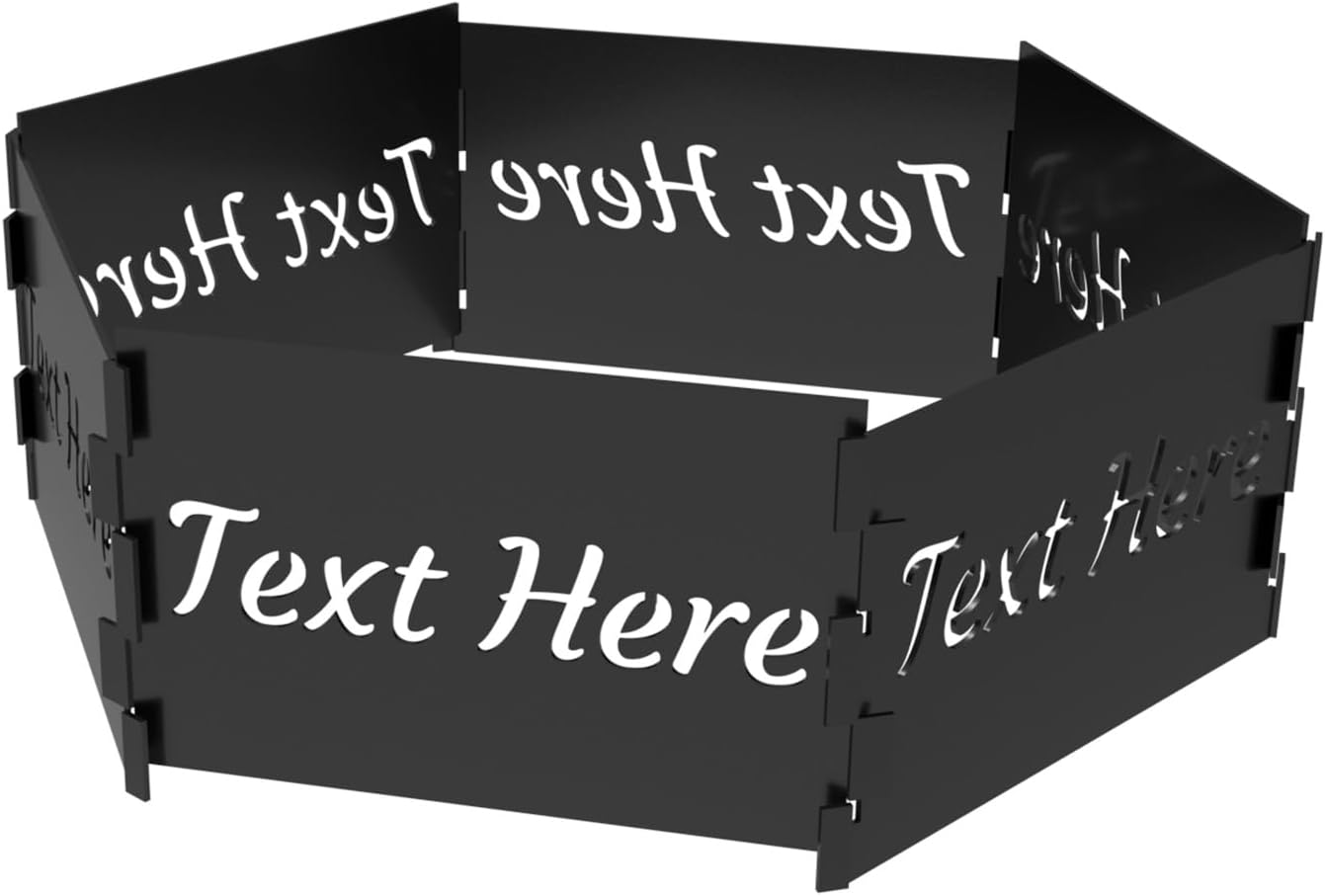 Bnesi Personalized Outdoor Metal Fire Pit Custom Magical Fire Pits Customizable Attractive Fire Pit Metal Art Work