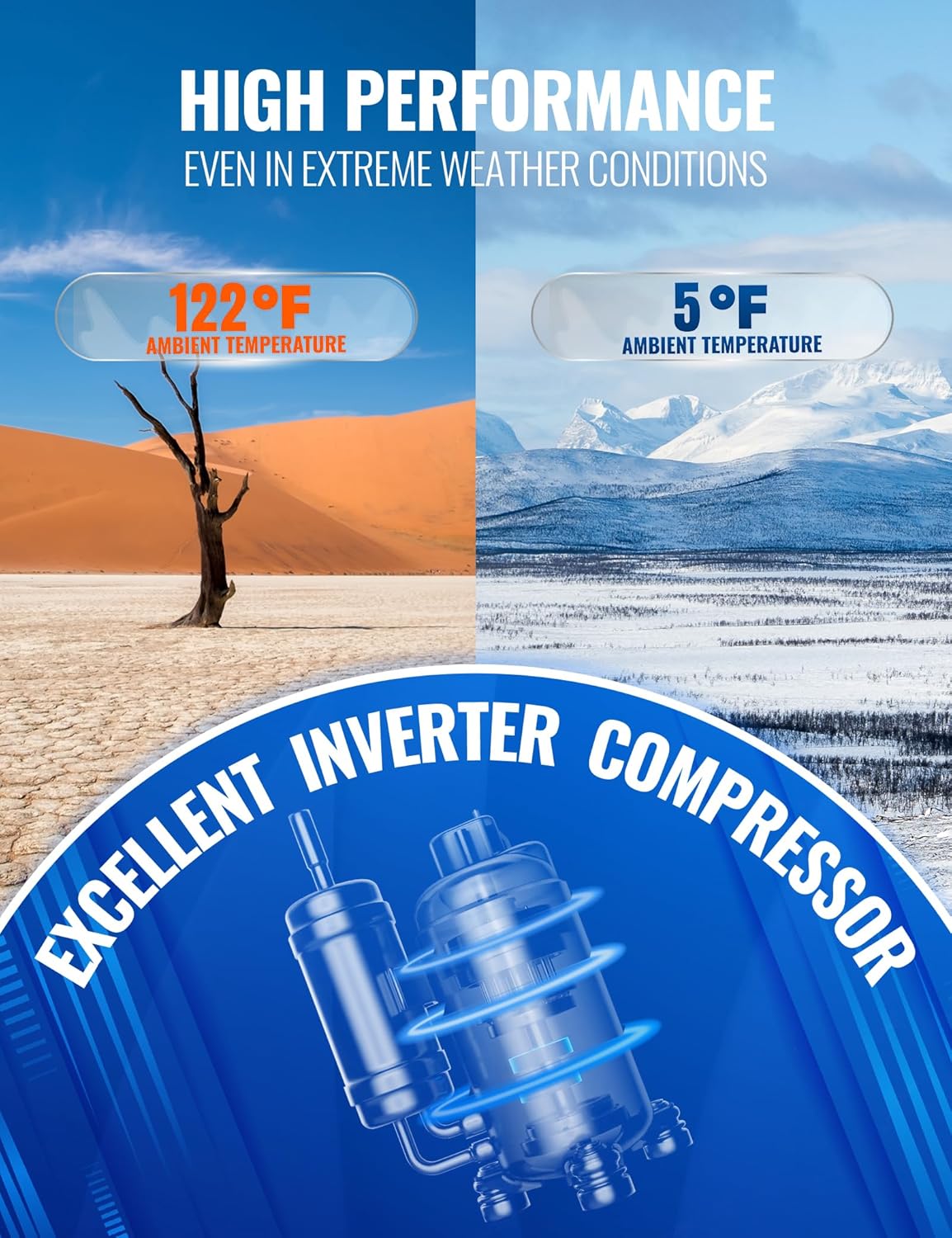 17000 BTU WiFi Mini Split AC/Heating System, Ductless Air Conditioner, 17 SEER2 230V Inverter Wall AC Unit, Cools Up to 1000 Sq.Ft, Pre-Charged Heat Pump & 16.4ft Installation Kit