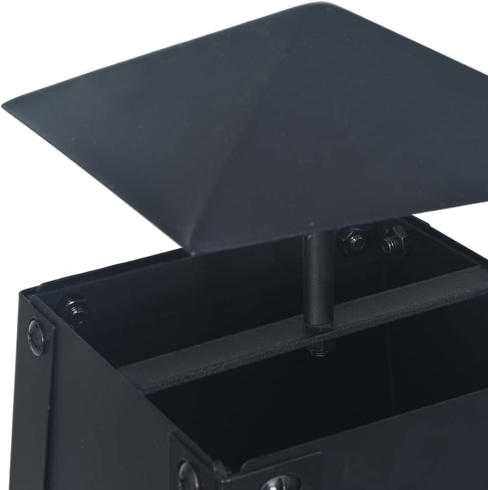 Outdoor Fire Pit Bowl Outdoor Wood Burning Grill, Fire Pit Black 13.8