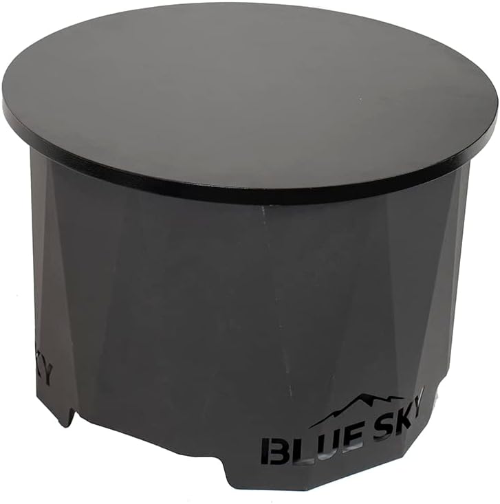 Blue Sky Outdoor Living TT2216 Firepit Cover, Black