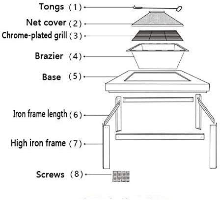 Outdoor Fire Pit Wood Burning Fire Pit, Firepits for Outside with Magnesium Oxide Base, Net Cover, Grilling Net, Outdoor Barbecue
