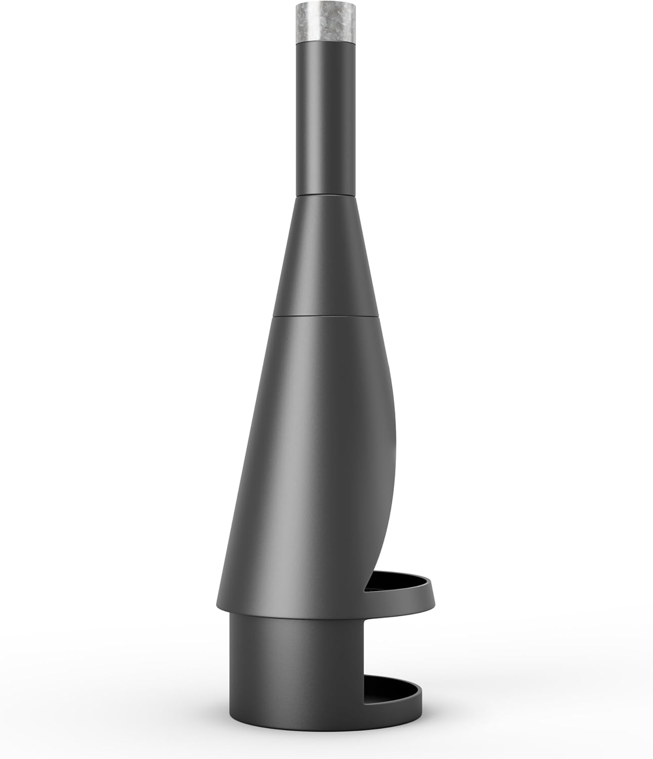 56.1 Inch Tall Outdoor Fireplace for Patio,Outdoor Wood Burning Fire Pit,Chiminea Outdoor Fireplace,Cast Iron Chiminea,Backyard Outdoor Fire Pits