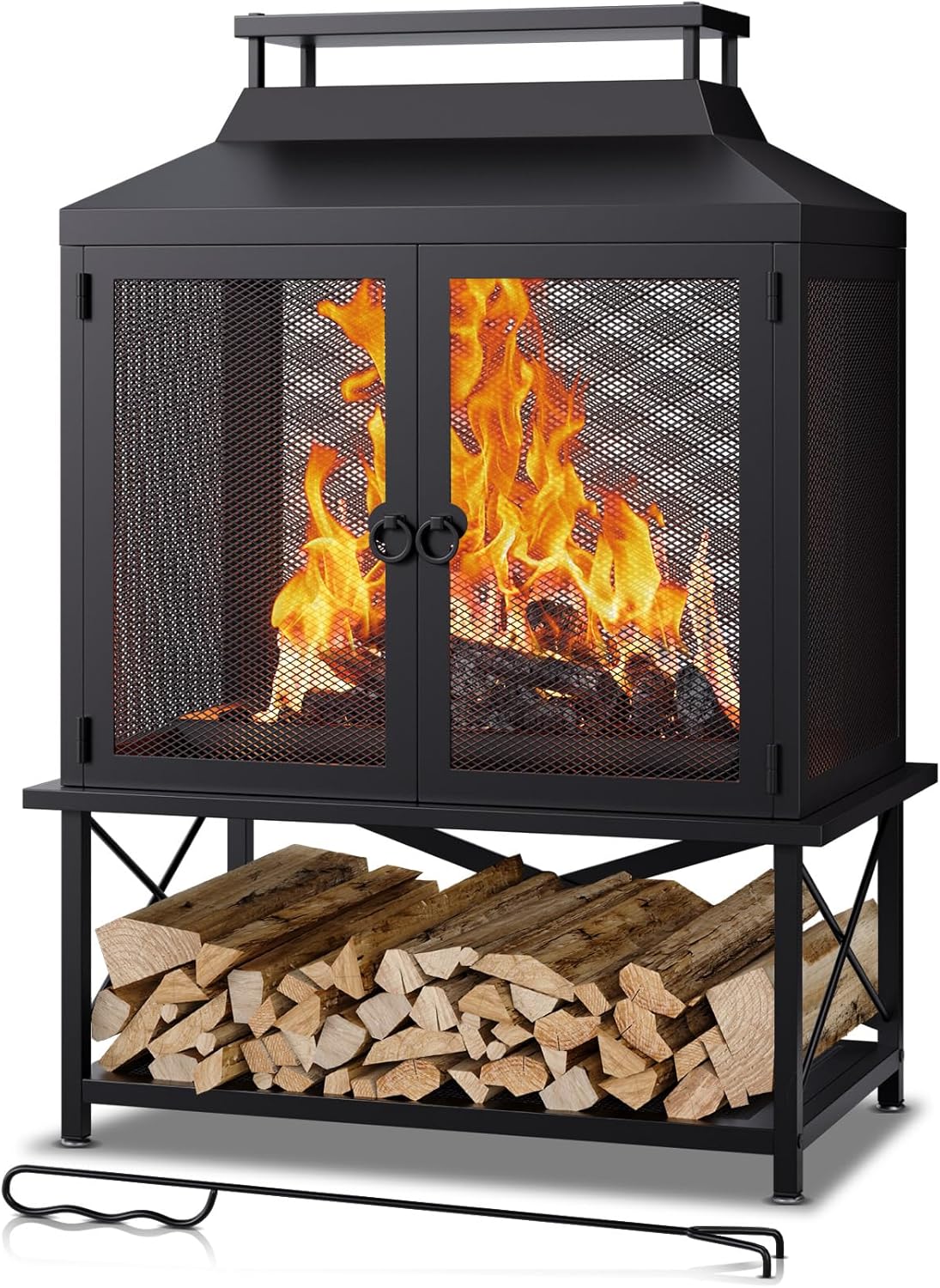 Fire Pits for Outside Wood Burning - 39