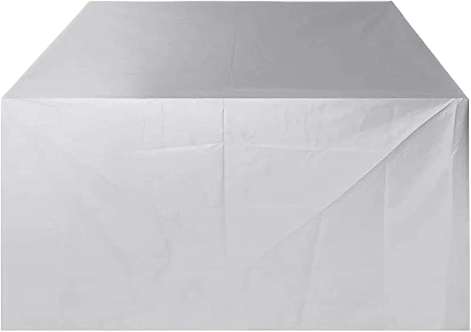 18 Size Fire Pit Cover Square Waterproof Dustproof Fireplace Outdoor Furniture Cover for Patio Fireplaces(Silver,68x68x120cm)
