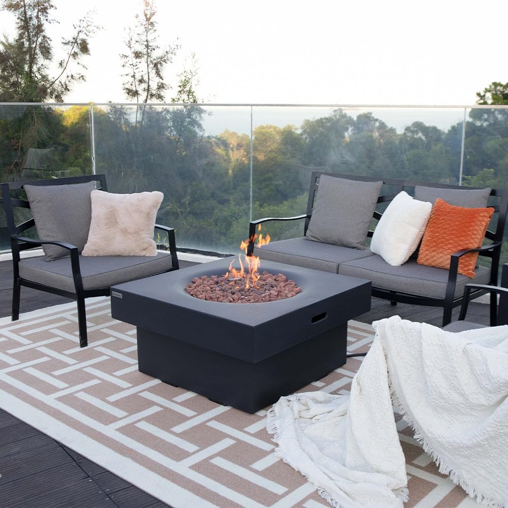 Branford Concrete Fire Pit 34