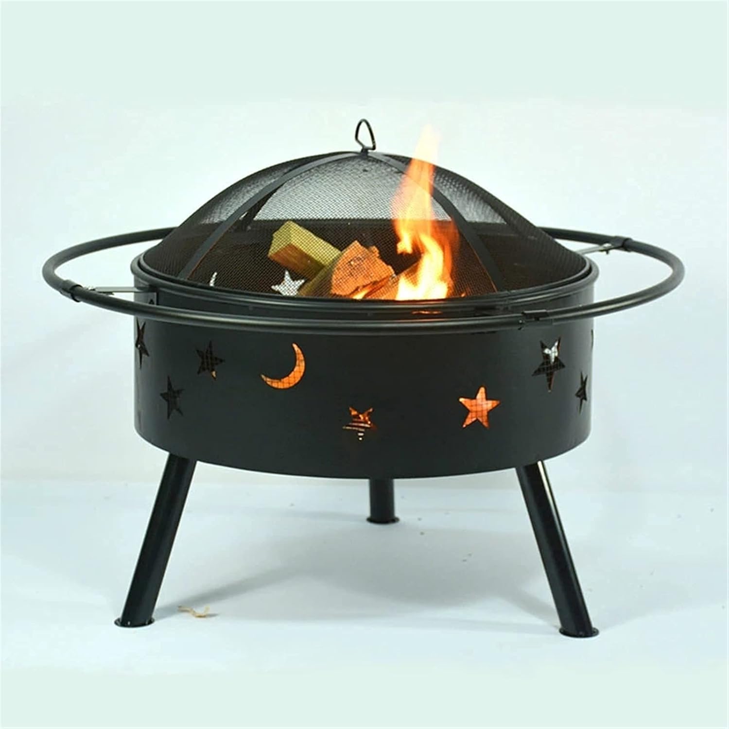 Outdoor Fire Brazier Outdoor Party Household Barbecue Oven Bonfire Stove Charcoal Stove Heating Basin BBQ Fire Pit Easy to Use