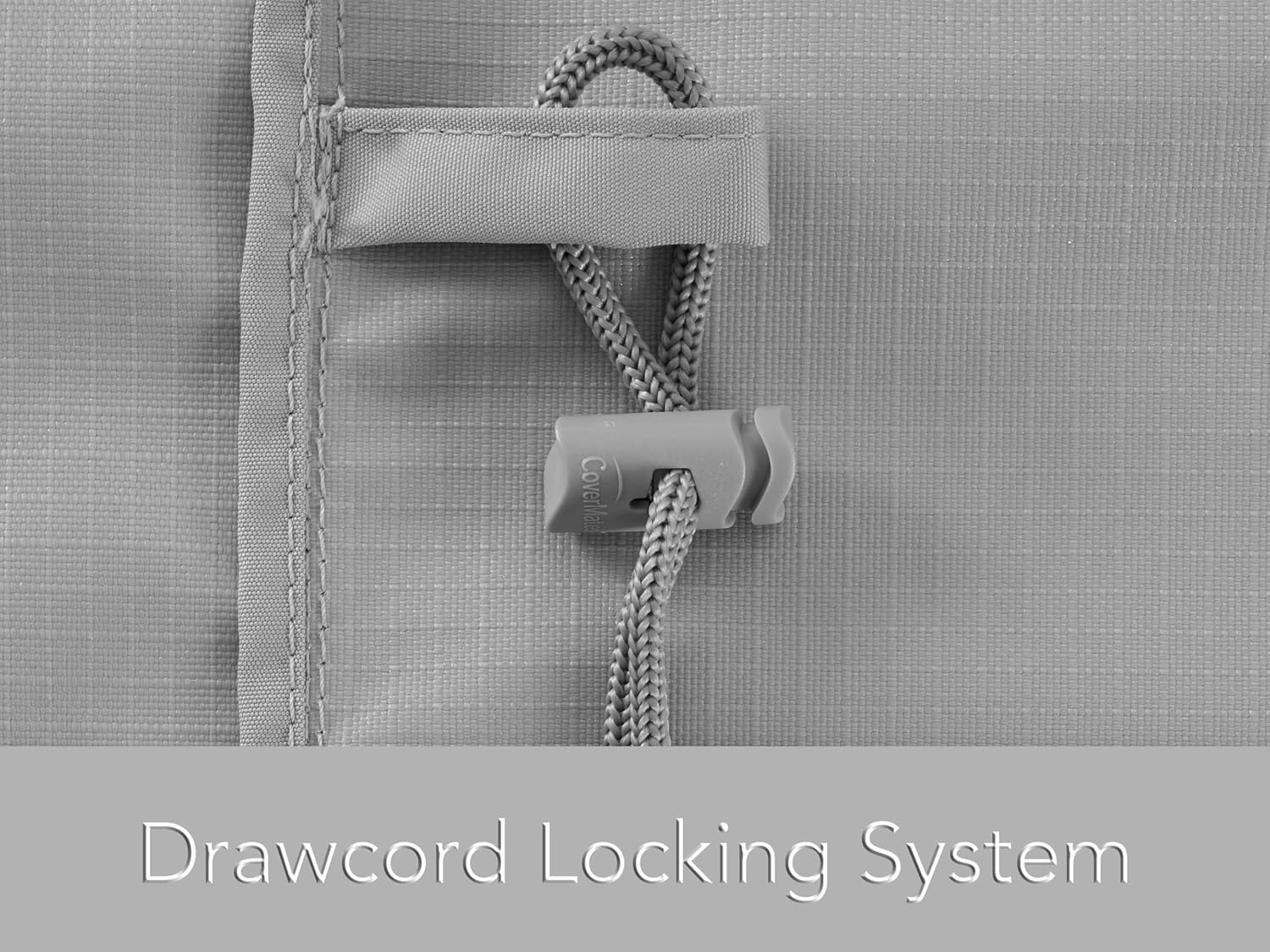 Covermates Ultima Rectangular Fire Pit Chair Set Cover – Waterproof Heavy-Duty Outdoor Protection with Ripstop Polyester, Mesh Air Vents & Secure Buckle Straps, Square 138W x 68D x 30H, Ripstop Grey