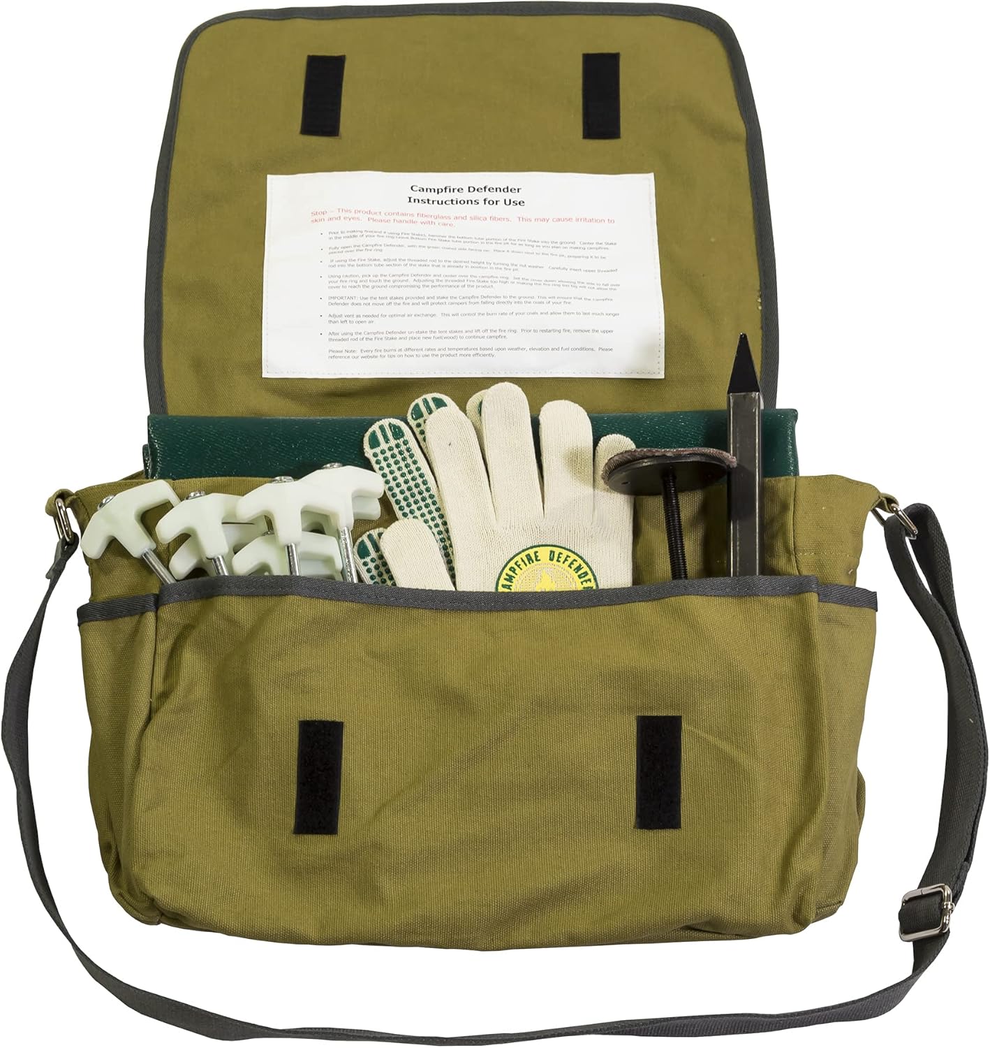 Campfire Defender Outdoor Fire Pit Cover, 68