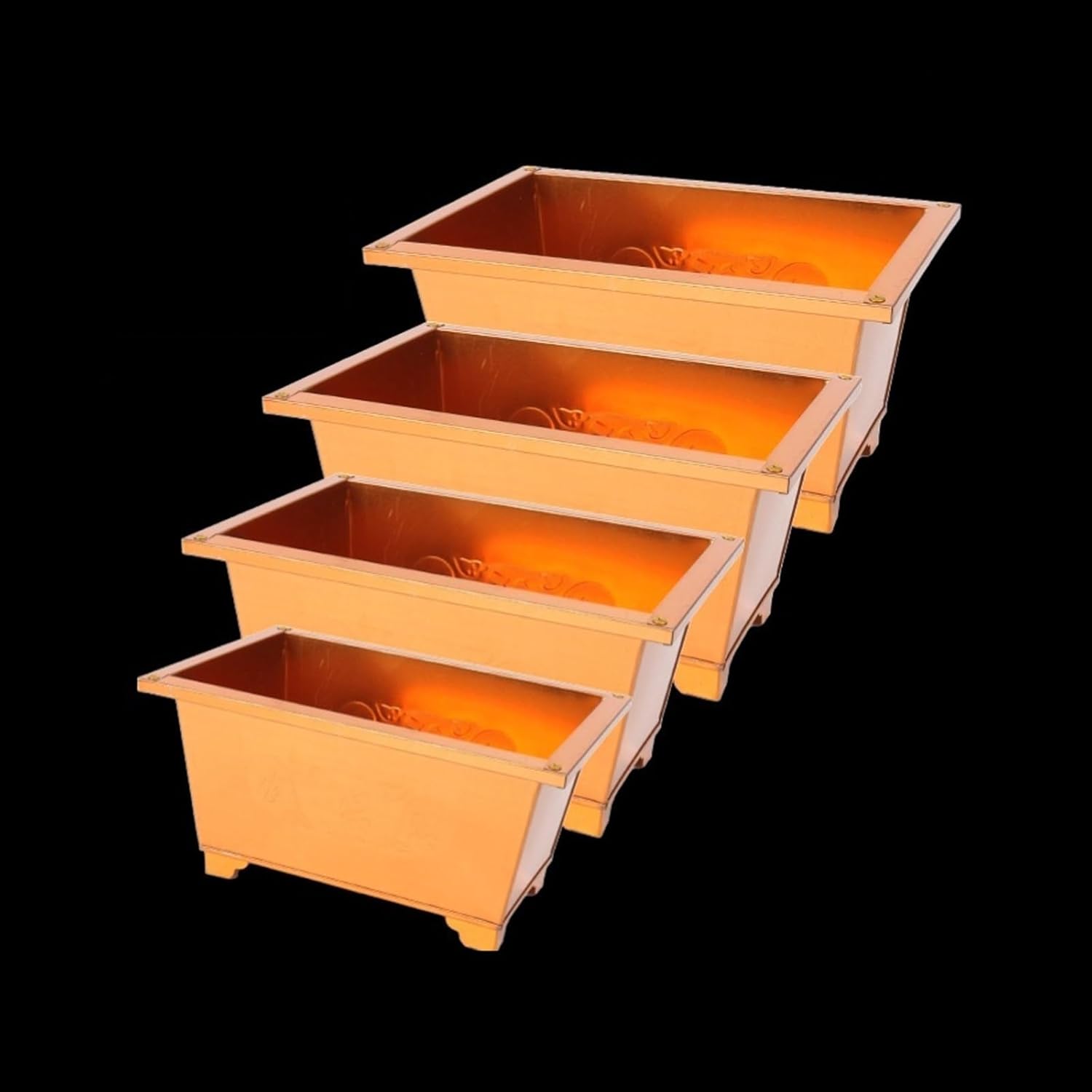 Burn Barrels for Outside for Burning Trash, Paper Burner, Fire Pit, Tabletop Fireplace, Burning Barrel for Trash Wood, Waste Paper, Garden Leaf(30cm/12in)