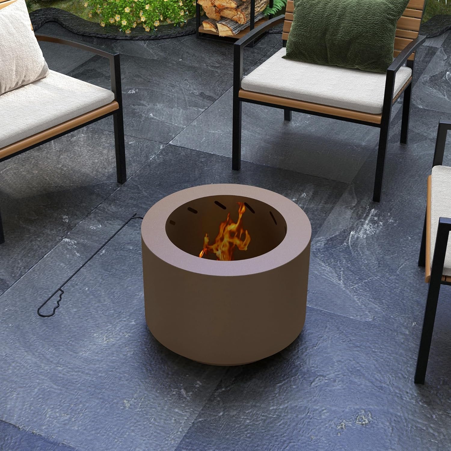 GOWE Smokeless Fire Pit, 19