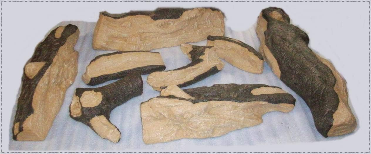 Sierra Grand Bonfire Ceramic Log Set for 24