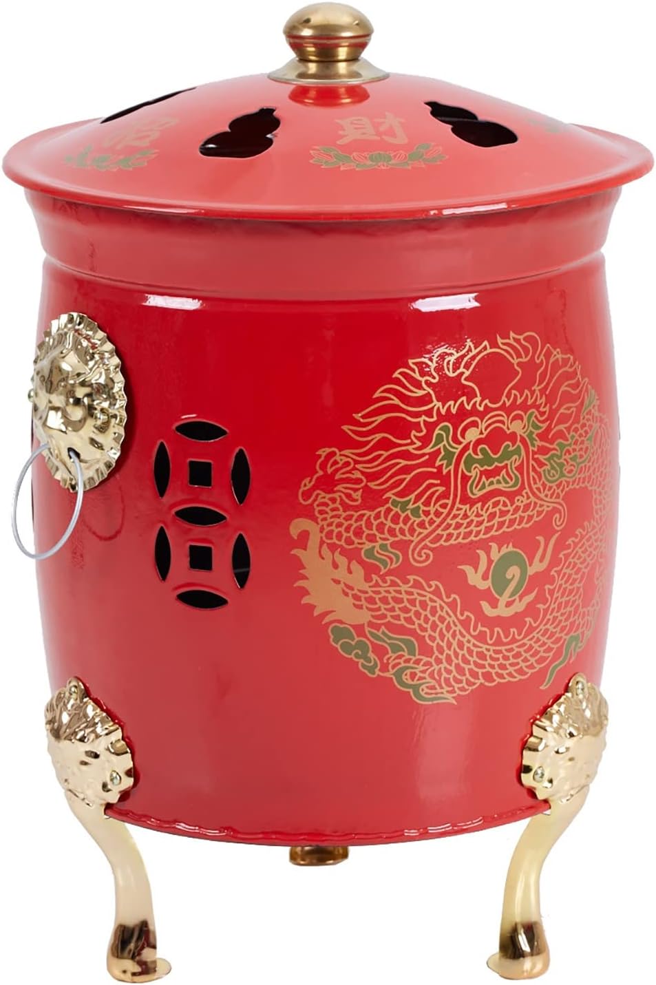 Large Steel Incinerator Steel Barrel Burn Garden Rubbish Waste Fire Pit Burning Bin Cinerator Wood Burner - Ready to Use