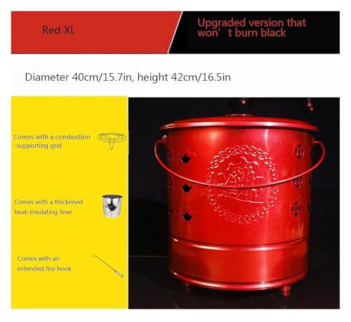 Extra Large Smokeless Stainless Steel Burn Barrel Incinerator with Lid - Outdoor Fire Bin for Garden Waste, Fire Pit, and Eco-Friendly Burning
