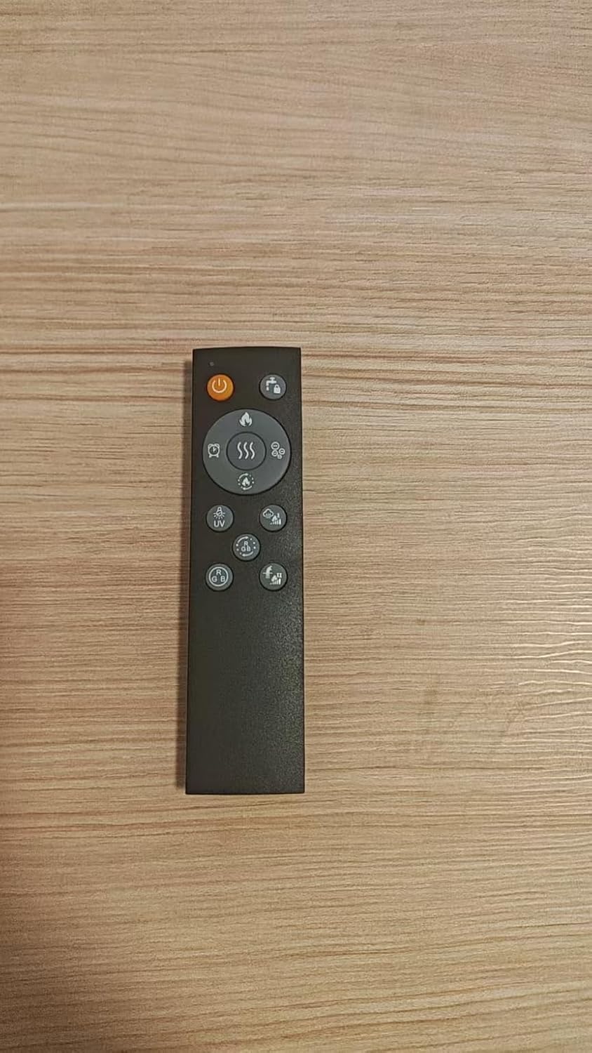 47.24 inch APP 1200W Heater Water Vapor Fireplace 3D Atomizing Fireplace Recessed Electric Fireplace Remote Control with Timer Touch Simulation Flame Touch Flame Multiple Colors and Flame Adjustment