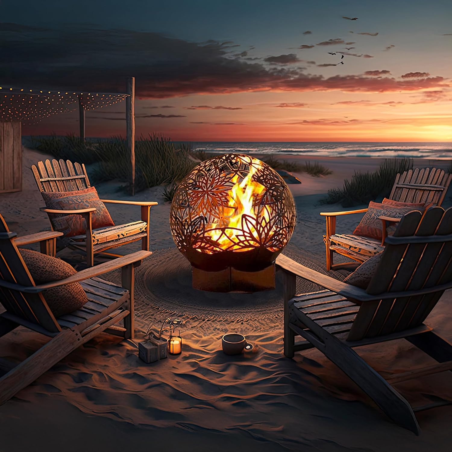 FlowerHouse: Bonfireball Fire Pit - 24
