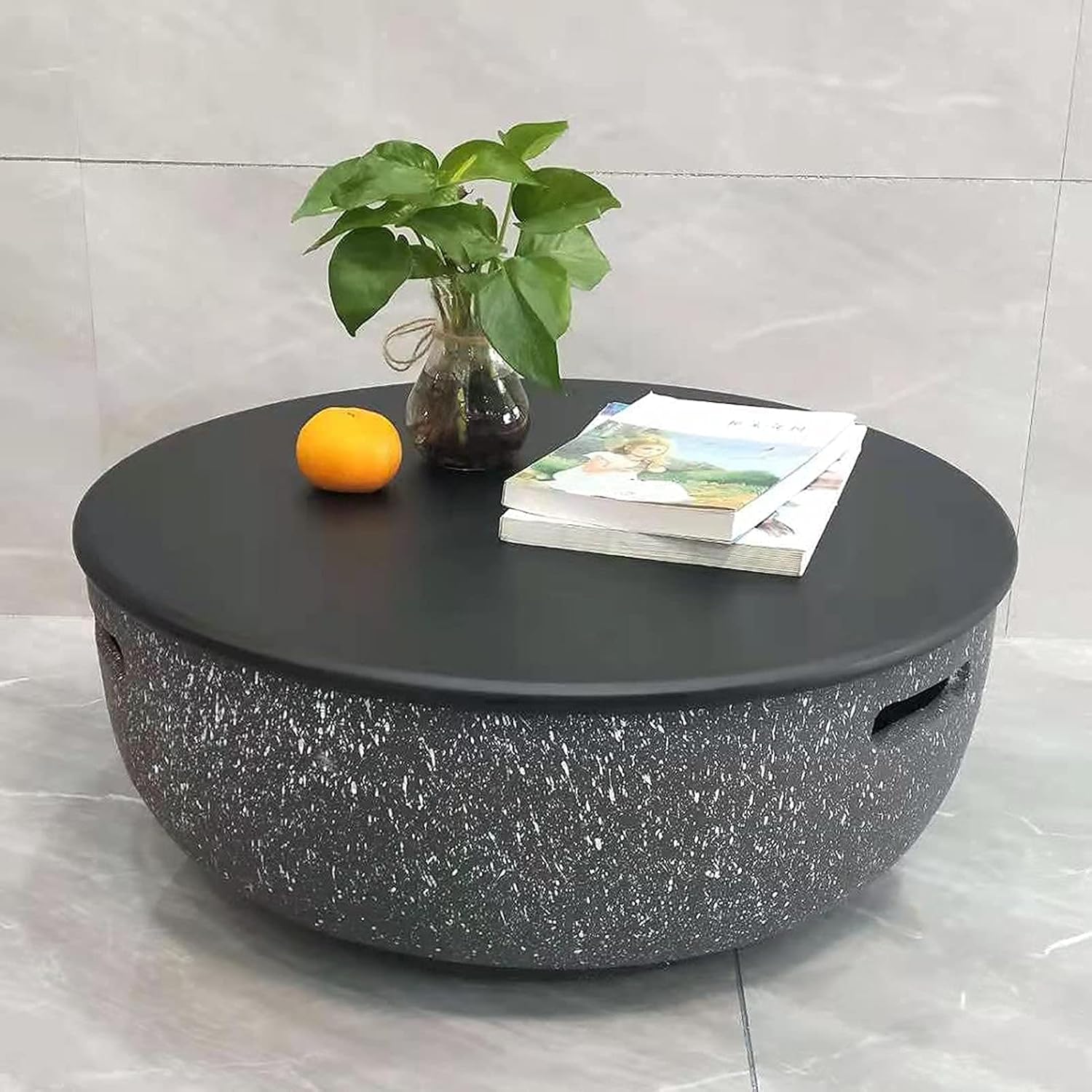 Outdoor Party Fire Pit Barbecue Grill,3 in 2 Outdoor Party BBQ Fire Pit with BBQ Grill Shelf, Multifunctional Outdoor Party BBQ Fire Pit for Heating BBQ Fire