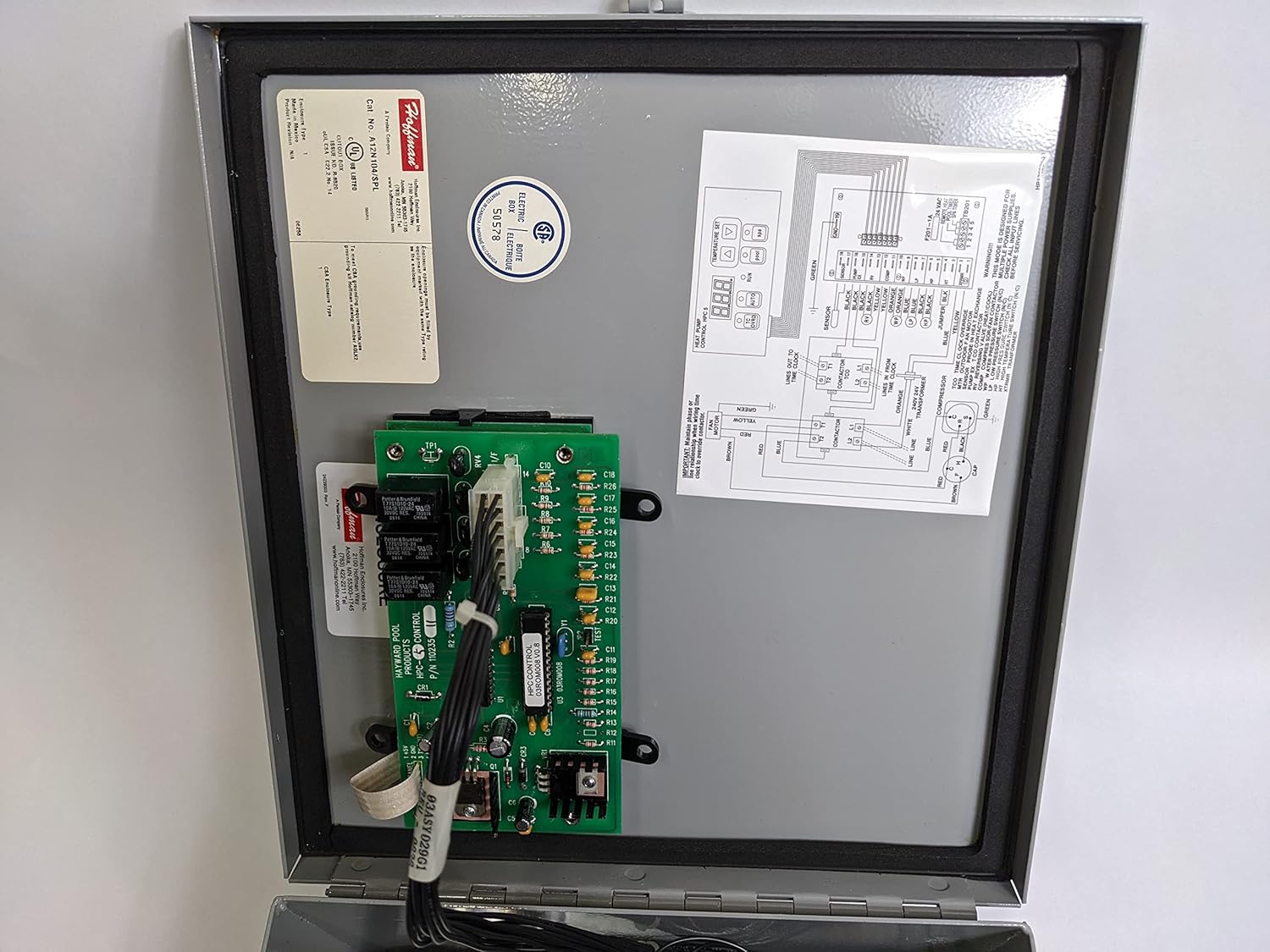 Hayward HPX2247 Heating, Cooling Control Box Replacement for Hayward Heatpro Heat Pump