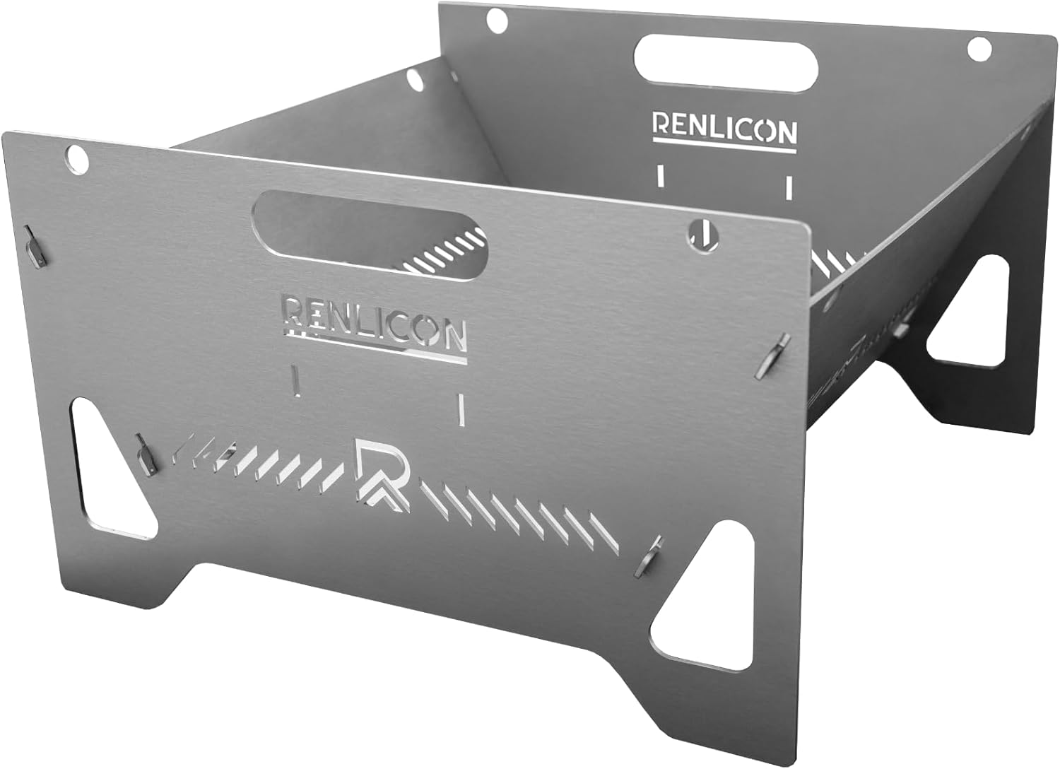 RENLICON'S Portable Fire Pit is Easy to Assemble, Collapse, and Stores Flat so You can take it on The Road to Your Next Adventure!