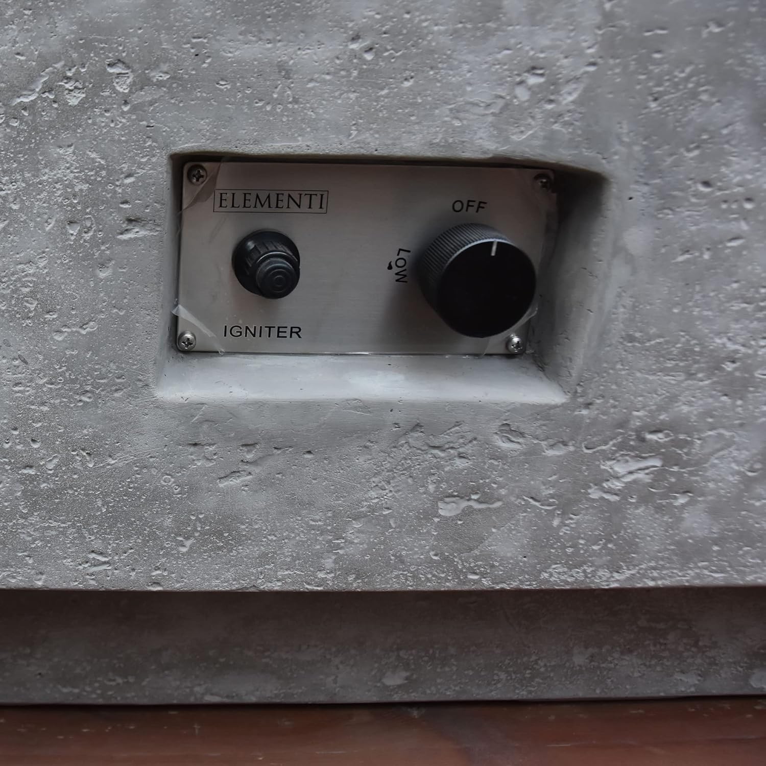 Elementi Manhattan Concrete Fire Pit 36