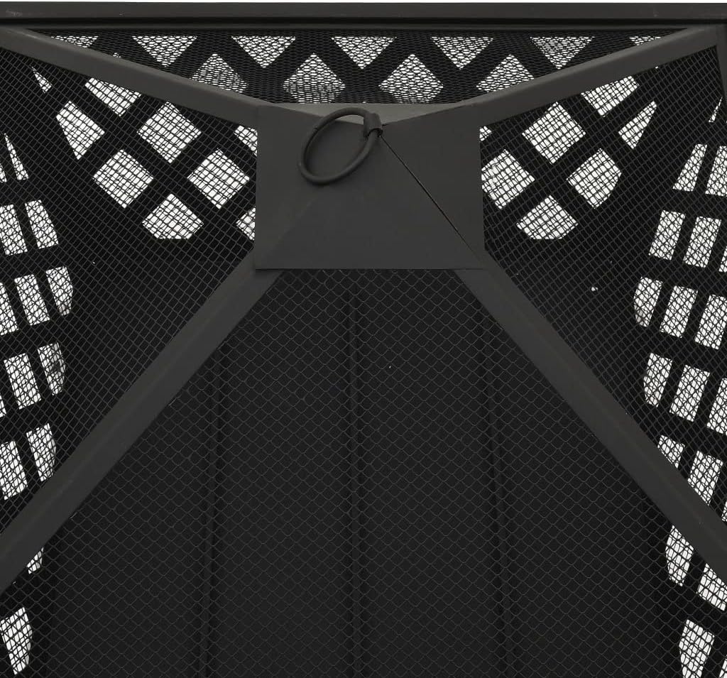 YAFF Fire Pit with Poker 25.2