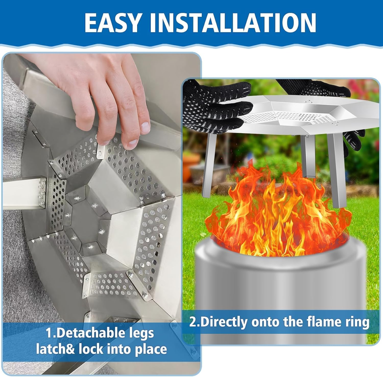Heat Deflector for Solo Stove Bonfire 19.5