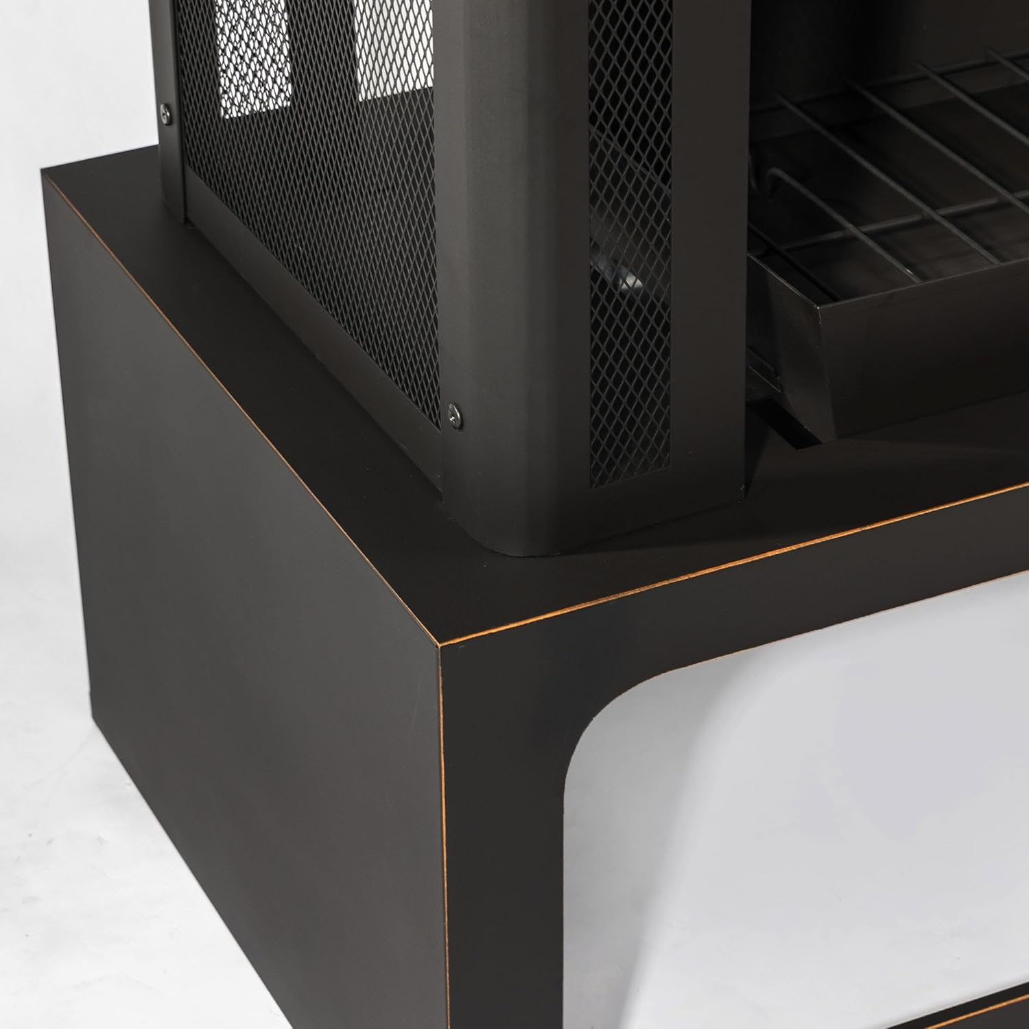 Steel Wood Outdoor Fireplace gwood Burning Chimney